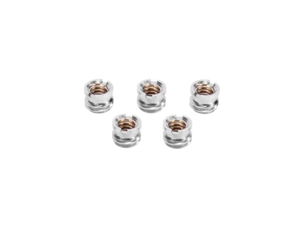 SmallRig 1610, Skrueadapter, Rustfritt stål, Rustfritt stål, 1/4, 3/8", 8 g, 5 stk