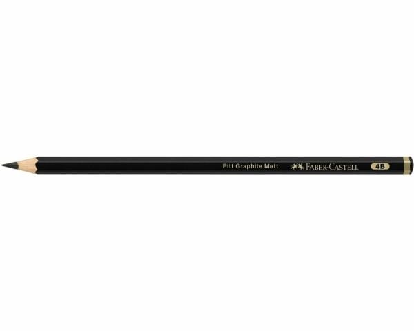 FABER-CASTELL lyijykynä Pitt Graphite Matt 4B 12s