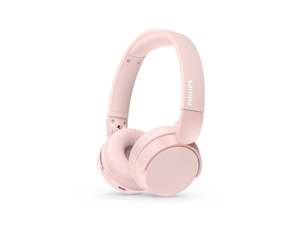 Philips TAH4209PK - Hodetelefoner med mikrofon - over-øret-montering - Bluetooth - trådløs - rosa