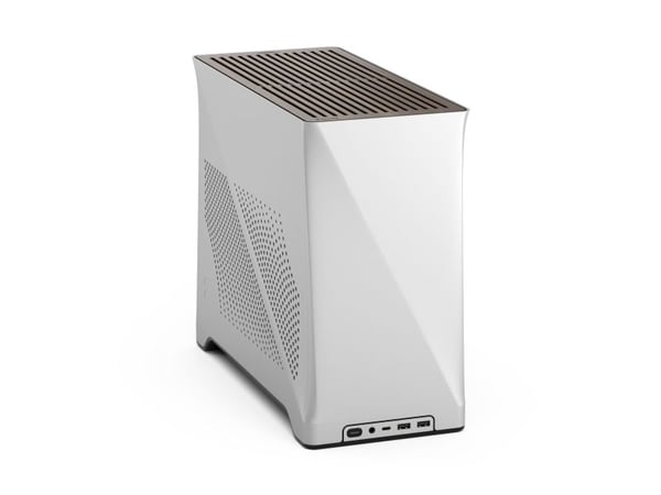 Fractal Design ERA 2 - - ITX - ingen strömförsörjning (SFX / SFX-L) - silver - USB/ljud