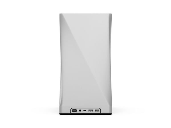 Fractal Design ERA 2 - - ITX - ingen strömförsörjning (SFX / SFX-L) - silver - USB/ljud