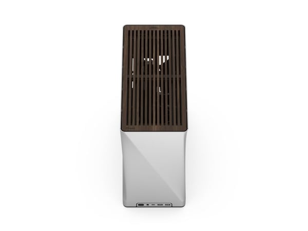 Fractal Design ERA 2 - - ITX - ingen strömförsörjning (SFX / SFX-L) - silver - USB/ljud