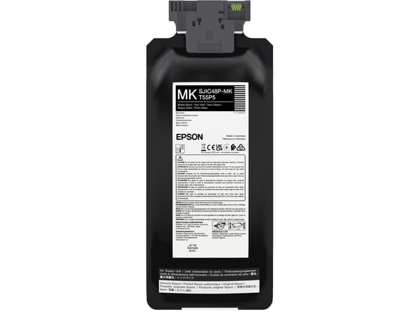Epson SJIC48P-MK, Mattamusta, 480 ml, 1 kpl, Kertapakkaus
