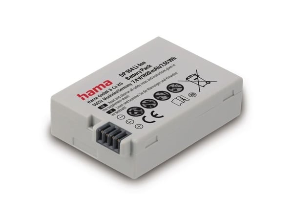Hama DP 554, Canon, 1020 mAh, 7,4 V, Lithium-Ion (Li-Ion)