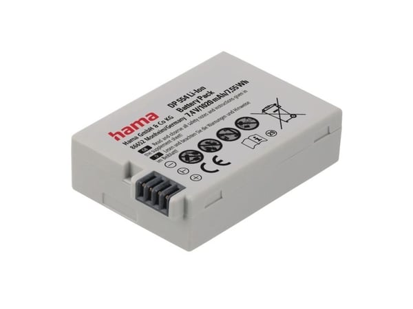 Hama DP 554, Canon, 1020 mAh, 7,4 V, Lithium-Ion (Li-Ion)