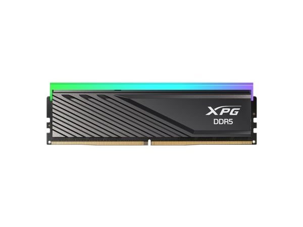 XPG LANCER BLADE RGB - DDR5 - modul - 16 GB - DIMM 288-pin - 6000 MT/s / PC5-24000 - CL48 - 1.1 - 1.4 V - ikke-bufret - on-die ECC - svart