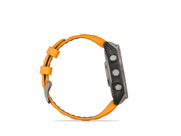 Garmin fenix 8, 3,56 cm (1,4"), AMOLED, berøringsskjerm, 32 GB, Wi-Fi, GPS (satellitt)