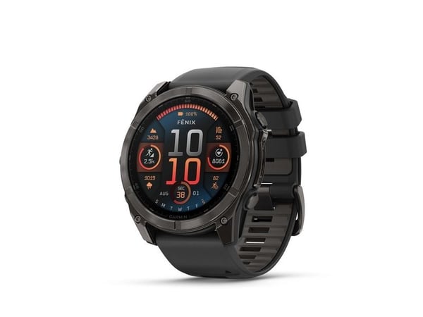 Garmin Fenix 8, 3,56 cm (1.4"), AMOLED, Kosketusnäyttö, 32 GB, GPS (satelliitti), 76 g