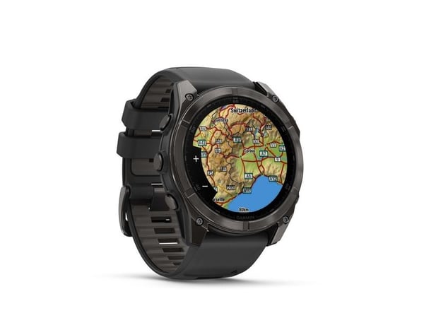 Garmin Fenix 8, 3,56 cm (1.4"), AMOLED, Berøringsskjerm, 32 GB, GPS, 76 g