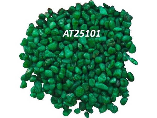 Akvastabil Libra, värillinen sora 3-5mm. 1 kg. vihreä