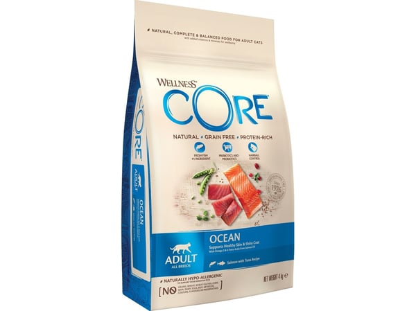 CORE kattefôr voksen Ocean Salmon med Tuna-oppskrift 4 kg
