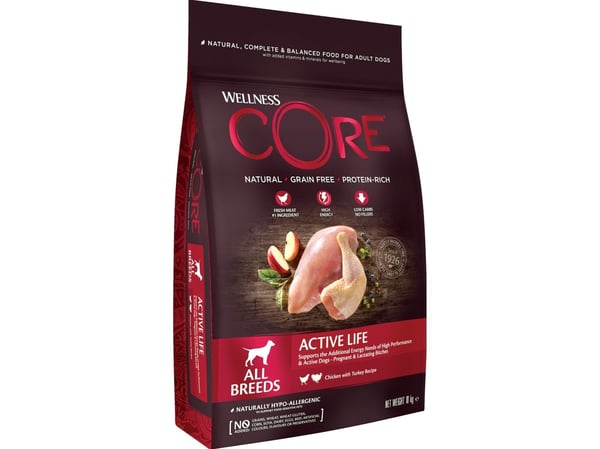 Core CORE Adult Active Life for alle hunderaser 10 kg