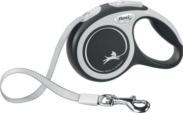 flexi New Comfort XS band 3 m, 12 kg, sort