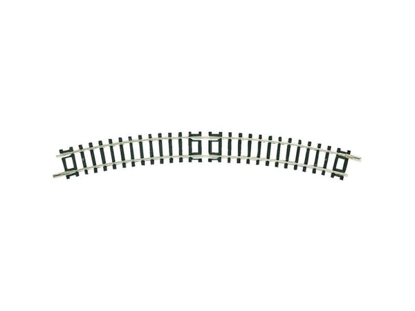 Fleischmann N-skinne 22224 (uten ballast) buet spor 30° 295,4 mm