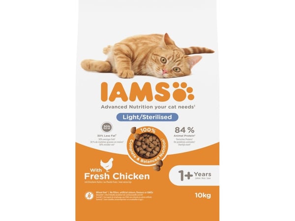 Iams CAT Vitality Adult Sterilised 10 kg