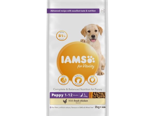 Iams Vitality Puppy Large 12 kg
