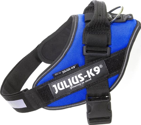 Julius-K9 K9 IDC sele, str.: 0, blå 58-76 cm