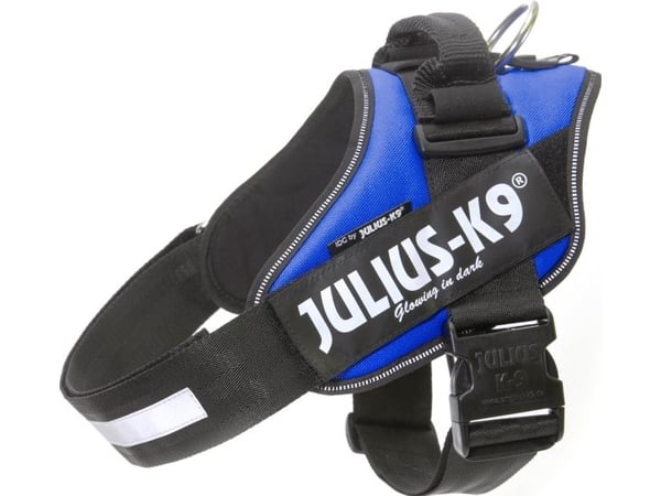 Julius-K9 K9 IDC sele, str.: 1, blå 63-85 cm