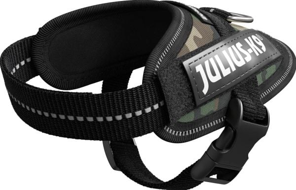 Julius-K9 K9 IDC sele, størrelse: Baby 1, kamuflasje 29-36 cm
