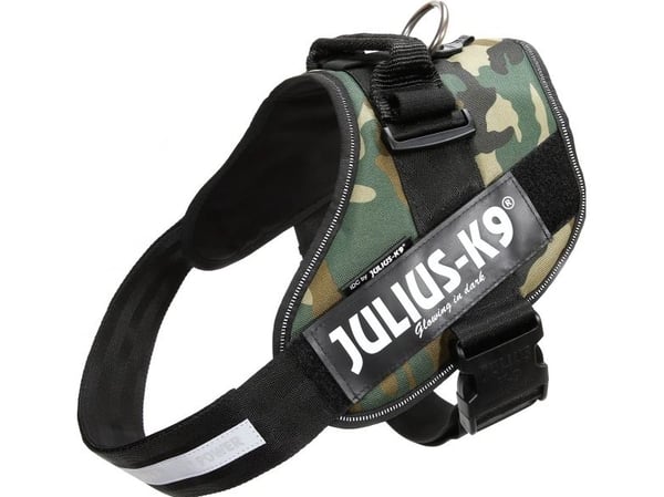 Julius-K9 K9 IDC sele, str.: 3, camouflage 82-115 cm
