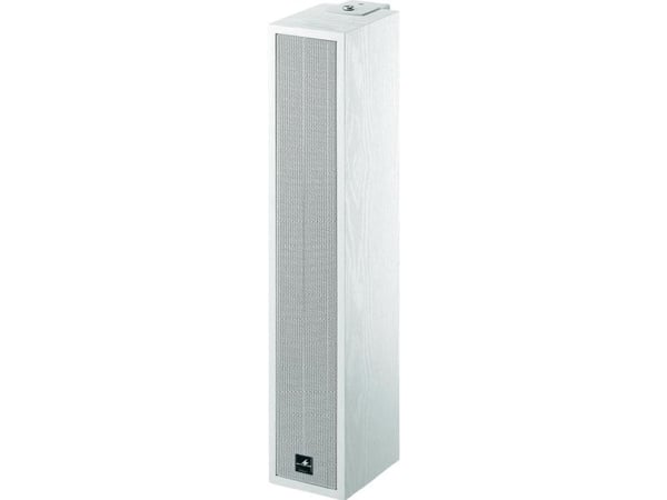 Monacor ETS-340TW/WS, 2-veis, 1.0 kanaler, Koblet med ledninger (ikke trådløs), 70 W, 100 - 19000 Hz, Hvit, Tre