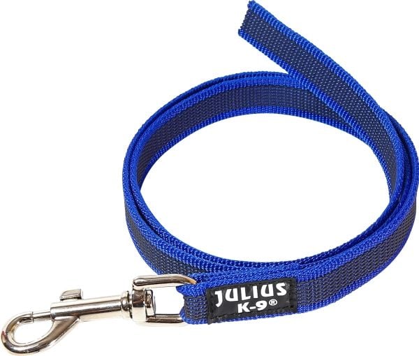 Julius-K9 K9 K9 C&amp;G siima, sininen/harmaa 20mm/1m käsittelemätön