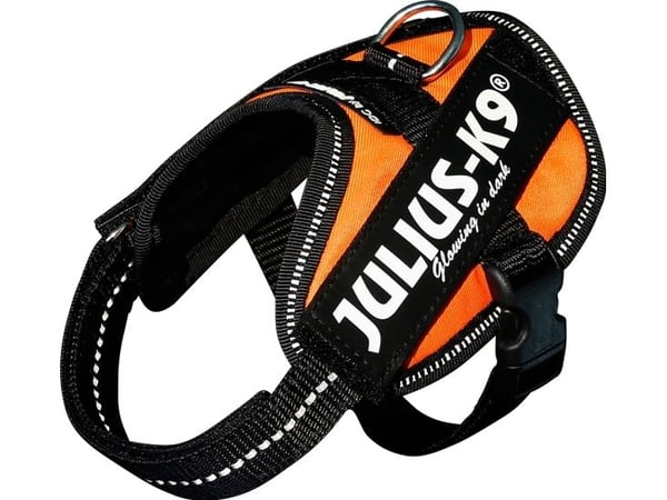 Julius-K9 K9 IDC sele, str.: Baby 2, UV Orange, 33-45 cm