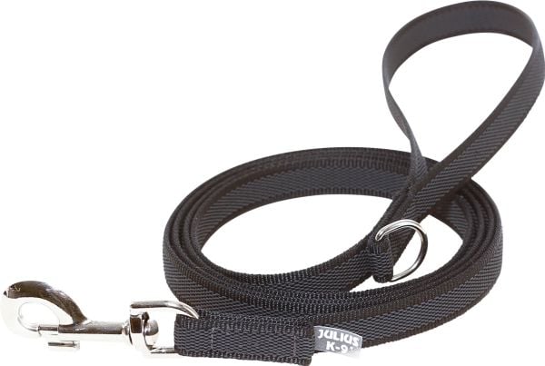 Julius-K9 K9 C&G line, sort/grå 14mm/1,8m m/håndt