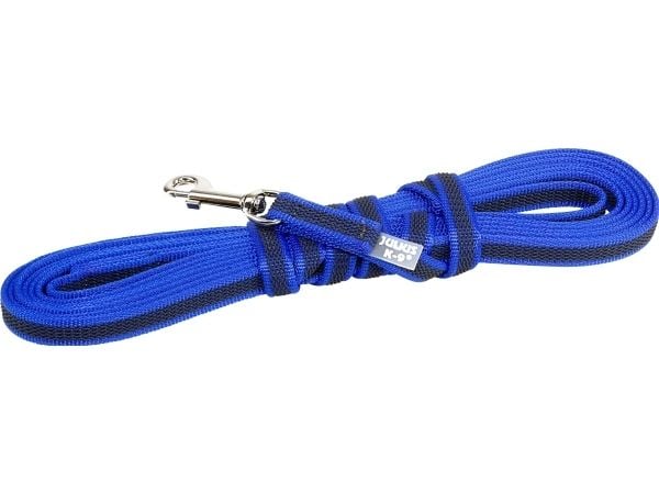 Julius-K9 K9 C&amp;G siima,sininen/harmaa,14mm/5m,w/handle,max 30kg