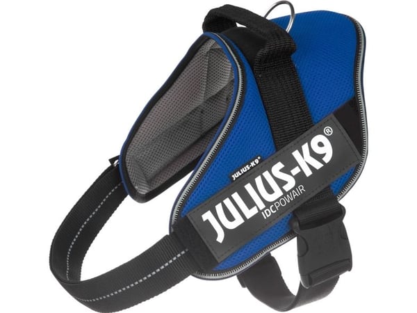 Julius-K9 K9 IDC POWAIR sele, Str.: 2, blå, 71-96 cm