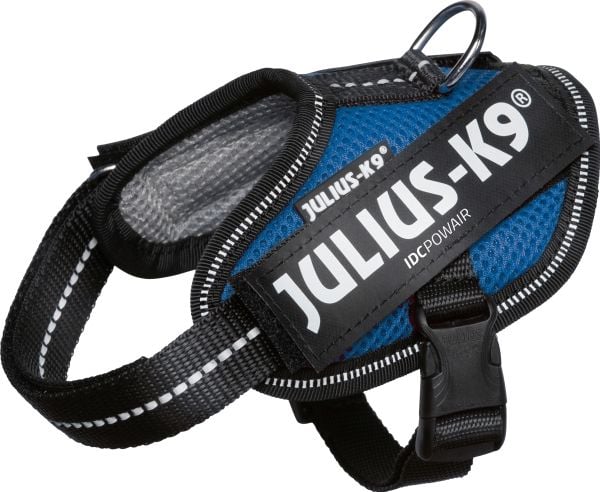 Julius-K9 K9 IDC POWAIR sele, Størrelse: Baby 1, blå, 29-36 cm