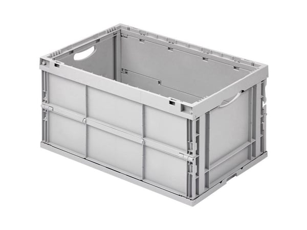 Alutec 05100 Sammenleggbar eske (L x B x H) 400 x 600 x 320 mm Grå 1 stk