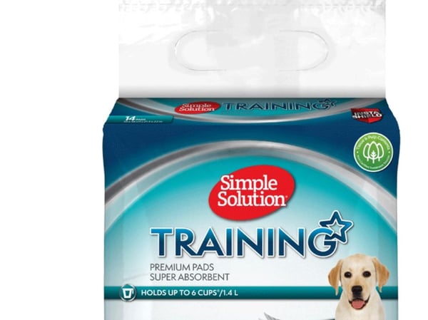 Simple Solution SIMPLE PUPPY TRAINING PADS - treningsunderlag 14 stk 55x56 cm