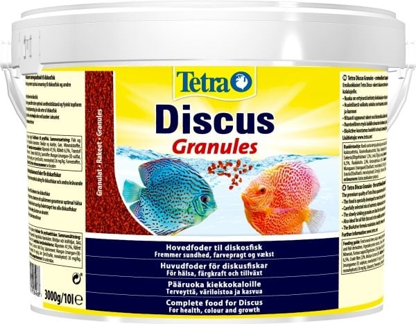 Tetra Diskus 10l basfoder för diskusfiskar