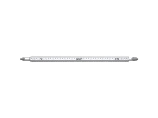 Wiha 00632, 1 stykker, Pozidriv, PZ 1, PZ 2, Kromvanadiumstål, PZ1 PZ2, 150 mm