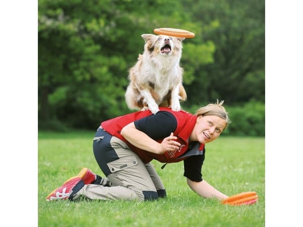 TRIXIE 33562, Hund, Disc, Blå, Plast, 23 cm