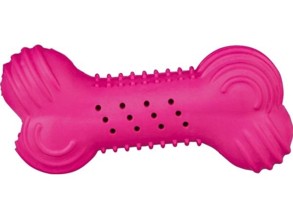 TRIXIE 34848, hund, bein, flerfarget, gummi, 110 mm