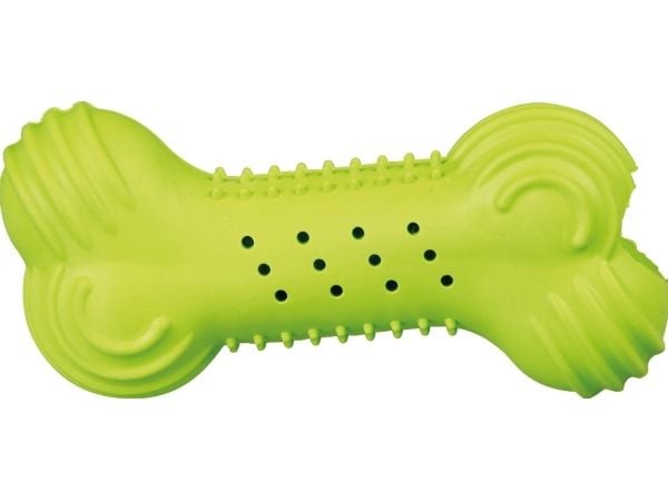 TRIXIE 34848, hund, bein, flerfarget, gummi, 110 mm