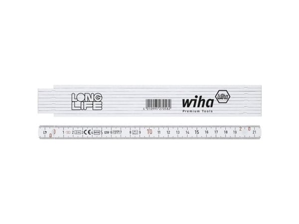 Wiha 27058, Glasfiber, Polyamid, cm,mm, 2 m, 15 mm, 140 g
