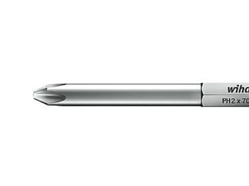 Wiha 22510, 1 stykker, Philips, PH 2, Kromvanadiumstål, PH2, DIN 3126, ISO 1173