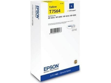 EPSON Muste keltainen 14.0ml WF Pro 8xxx, ''L''