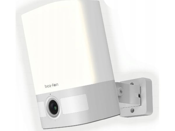 Beafon Safer 4L, IP-sikkerhetskamera, Utendørs, Trådløs, Amazon Alexa & Google Assistant, 600 lm, Vegg