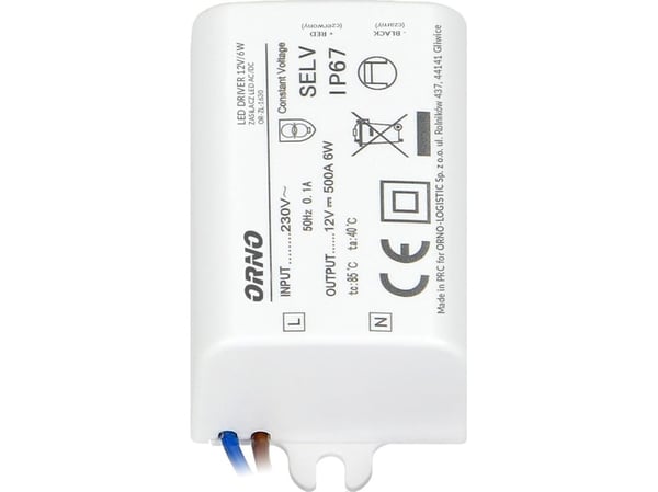Orno LED-valaisin MINI 6W 12V DC IP67 - OR-ZL-1630 - OR-ZL-1630