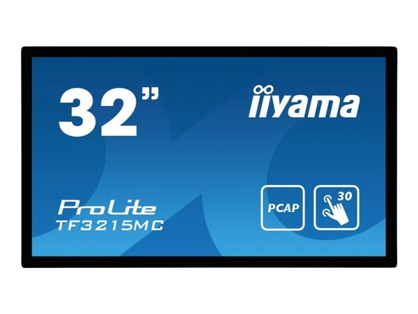 iiyama ProLite TF3215MC-B2 - LCD-skjerm - 31.5" - åpen ramme - berøringsskjerm - 1920 x 1080 Full HD (1080p) - VA - 500 cd/m² - 3000:1 - 8 ms - HDM...