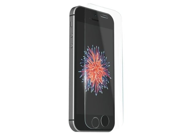 JustMobile Xkin Tempered Glass, Apple, iPhone SE, Ripebestandig, Gjennomsiktig, 1 stykker