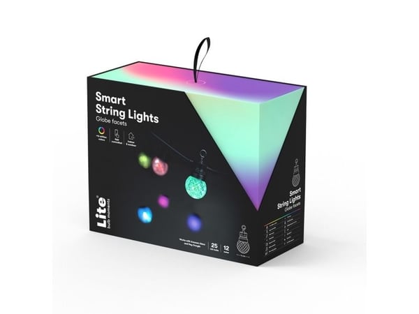Lite Bulb Moments - Smart lyskjede - Globefasetter