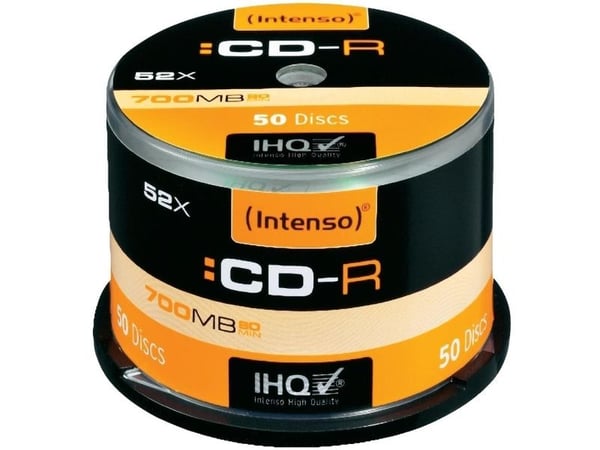 Intenso - 50 x CD-R - 700 MB (80 min) 40x - spindel
