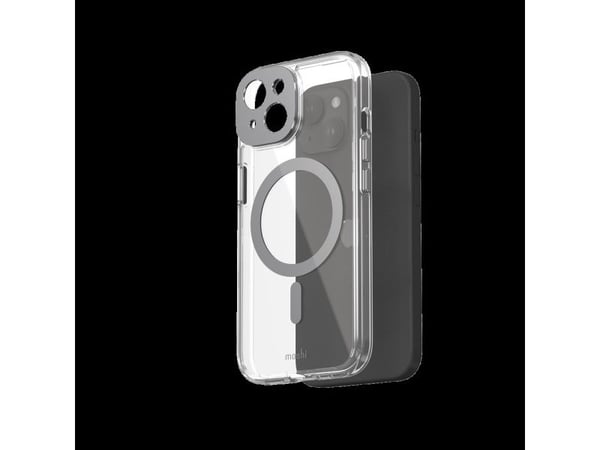 Moshi iGlaze för iPhone 15 - Meteorite gray