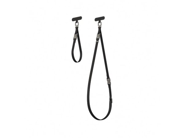 Moshi 2-i-1 håndledd/kroppsstropp - Midnight Black