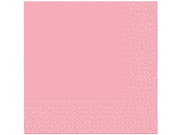 Paw servetter, 330 mm x 330 mm, rosa, 20 st